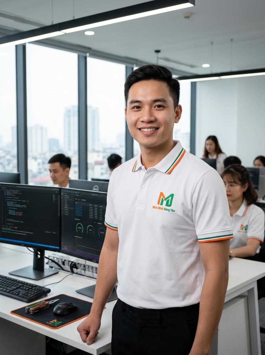 Đội ngũ IT chuyên nghiệp Minh Minh Hưng Yên